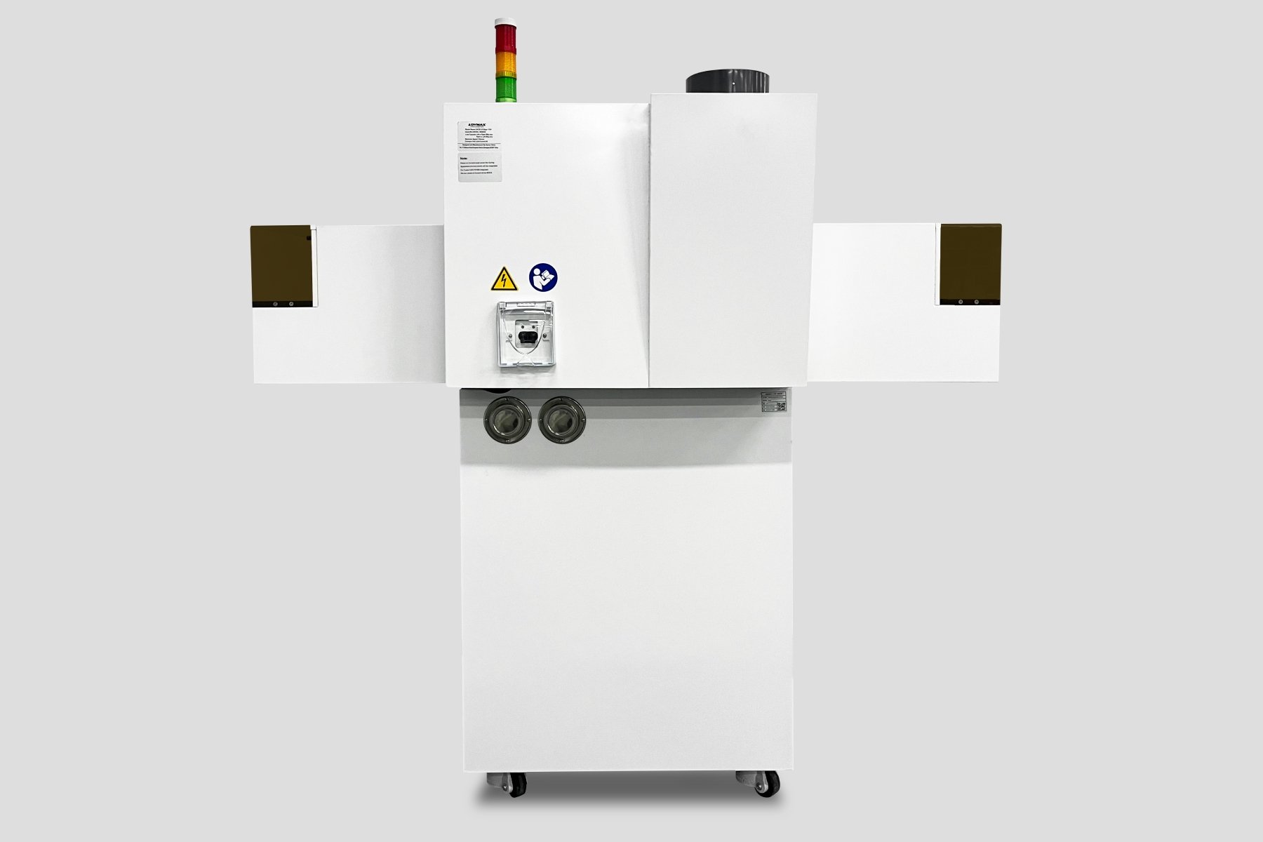 Conveyor with Cabinet - Rear.